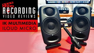 Video thumbnail for RECORDING Video Review: IK Multimedia iLoud Micro Monitor Pro by RecordingMag