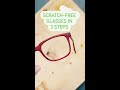 How To Fix Scratched Glasses At Home Shorts