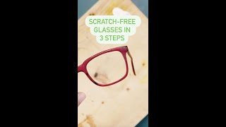 How to Fix Scratched Glasses at Home #shorts