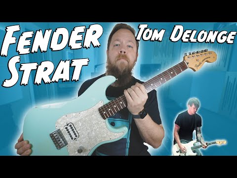 Fender Tom DeLonge Artist Series Signature Stratocaster 2002 - 2003 - Black image 12