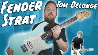 Video thumbnail for 2001 Fender Tom Delonge Signature Strat! by Riffs, Beards & Gear