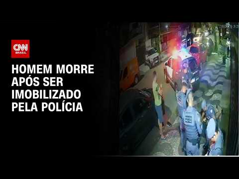Polícia investiga morte de homem que foi imobilizado após surto em Santos | CNN BRASIL