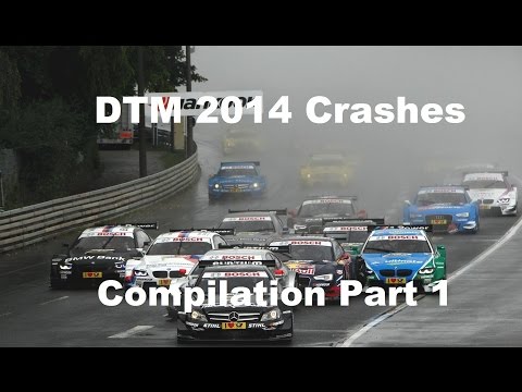 DTM 2014 Crashes Compilation Part 1