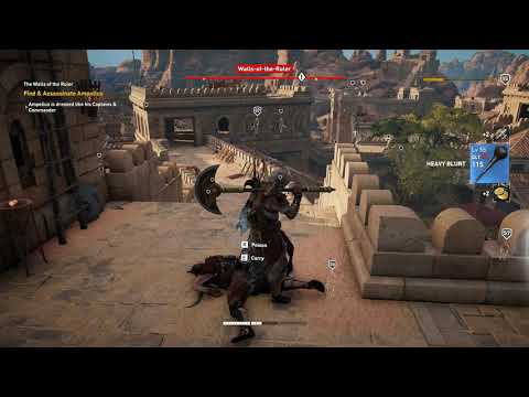 AC Origins (PC, Gold) NG+ 100% Walkthrough Part 218 / The Walls of the Ruler [4K, Ultra]