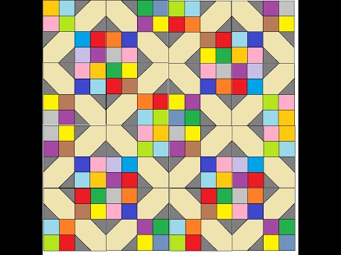 How to sew a Scrap Happy 4 patch quilt - CCS Live tutorial