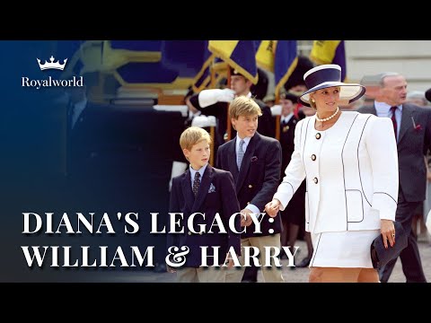 Princess Diana's Legacy: Prince William and Prince Harry | Young Royals