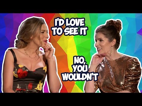 Anna Kendrick & Blake Lively Cracking A Lot Of Jokes