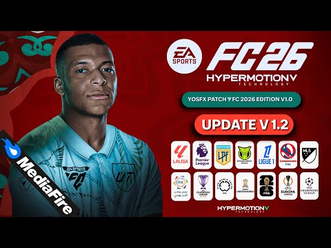 PES 2017 I New Update V1.2 For YosfX Patch - FC 2026 Edition - (Download & Install)
