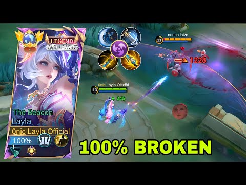 NEW META! LAYLA 100% BEST DAMAGE BUILD AND EMBLEM!! (layla best build 2026) - MUST TRY! | MLBB