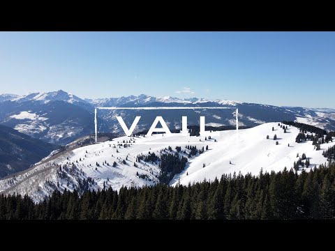 VAIL, Colorado | 4K Drone Video