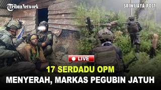 Download lagu 🔴 OPM Pegubin Kocar-Kacir, 17 Kombatan dan Danyon Menyerah ke TNI mp3