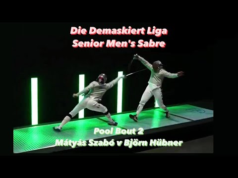 Demaskiert Liga 2020 SMS - Pool 2 - Matyas Szabo v Bjorn Huebner