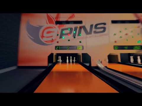 Drohnenflug über die 9Pins-WM Arena in Stollberg