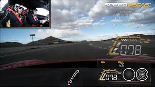 DANIEL COLQUITT AT SPEED VEGAS IN THE PORSCHE GT3 RS 1.07 BEST LAP