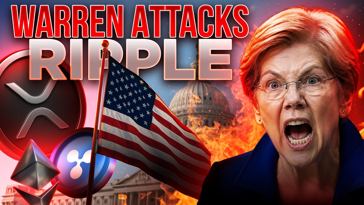 Elizabeth Warren Targets Ripple!🔥Crypto Market Update