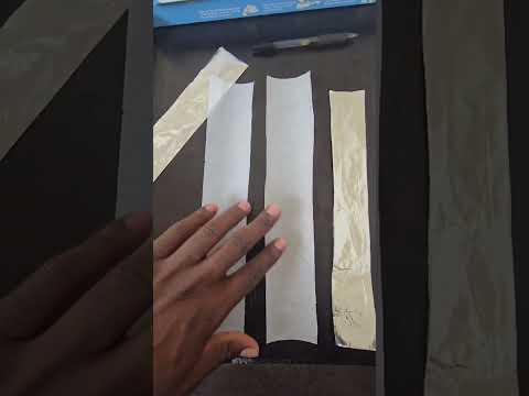 Part of a video titled DIY capacitor with parchment paper and aluminum foil clearly explained
