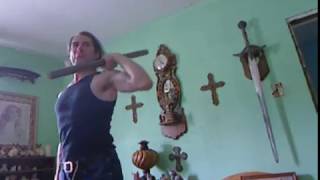 Sadistikal (1) Warrior Yoga Clubbell Workout with Danzig
