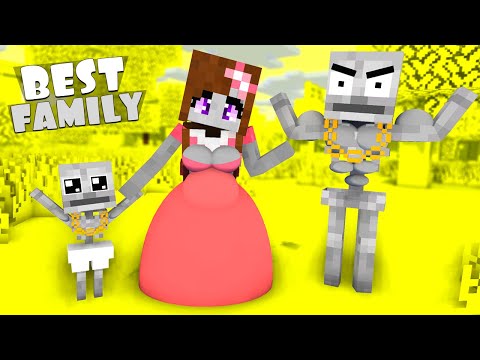Monster School : Skeleton Poor Baby Zombie (Best Family) (Sad story) - Minecraft Animation