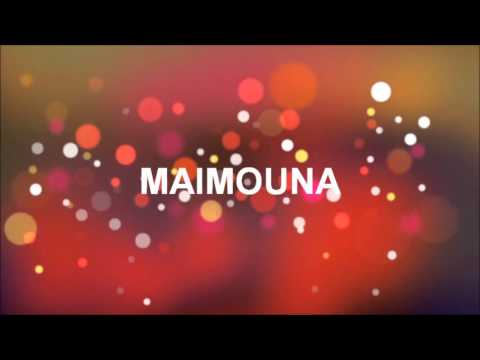 ALLES GUTE ZUM GEBURTSTAG MAIMOUNA