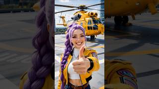 Rumi ficou encantada com o Helicóptero do Jinu #shorts  #rumi #kpopdemonhunters #kpop