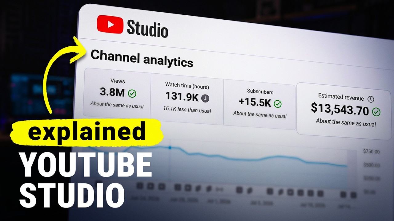 How to Use YouTube Studio in 2026! (Complete Guide)