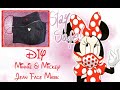 Minnie Mickey Jean Face Mask