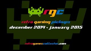 Retrogaming Pickups Dec 2014 & Jan 2015