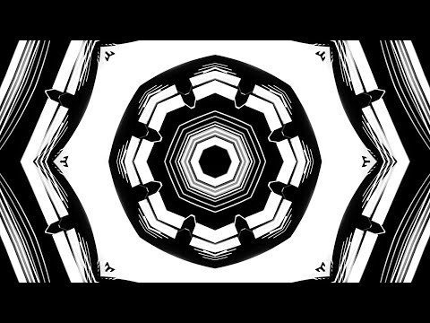 1 Hour Visual In Full HD / nr.337 / Black & White VFX VJ Music Video