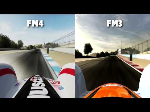 Forza 4 vs Forza 3 - Laguna Seca