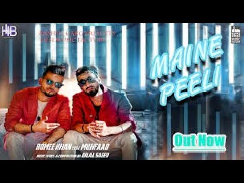 Maine Peeli | Romee Khan   Muhfaad | Bilal Saeed | full making VIDEO,Desi music360p