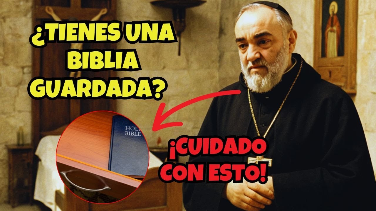 Padre Pío advierte: ¿Tienes una BIBLIA guardada en la gaveta? ¡CUIDADO!