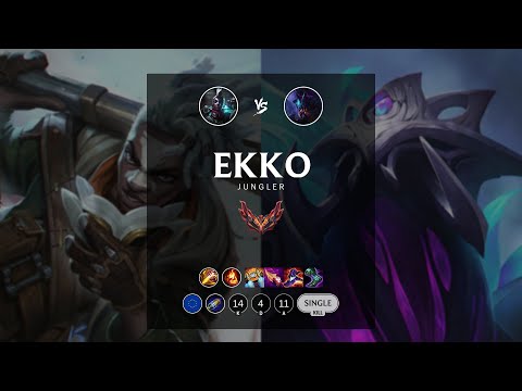 Ekko Jungle vs Rek'Sai - EUW Grandmaster Patch 12.12