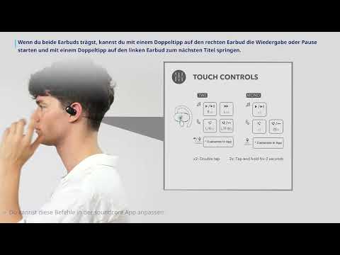 So bedienst du die Steuerung der soundcore V20i