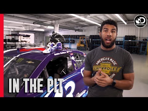 Touring Bubba Wallace's Car | In the Pit