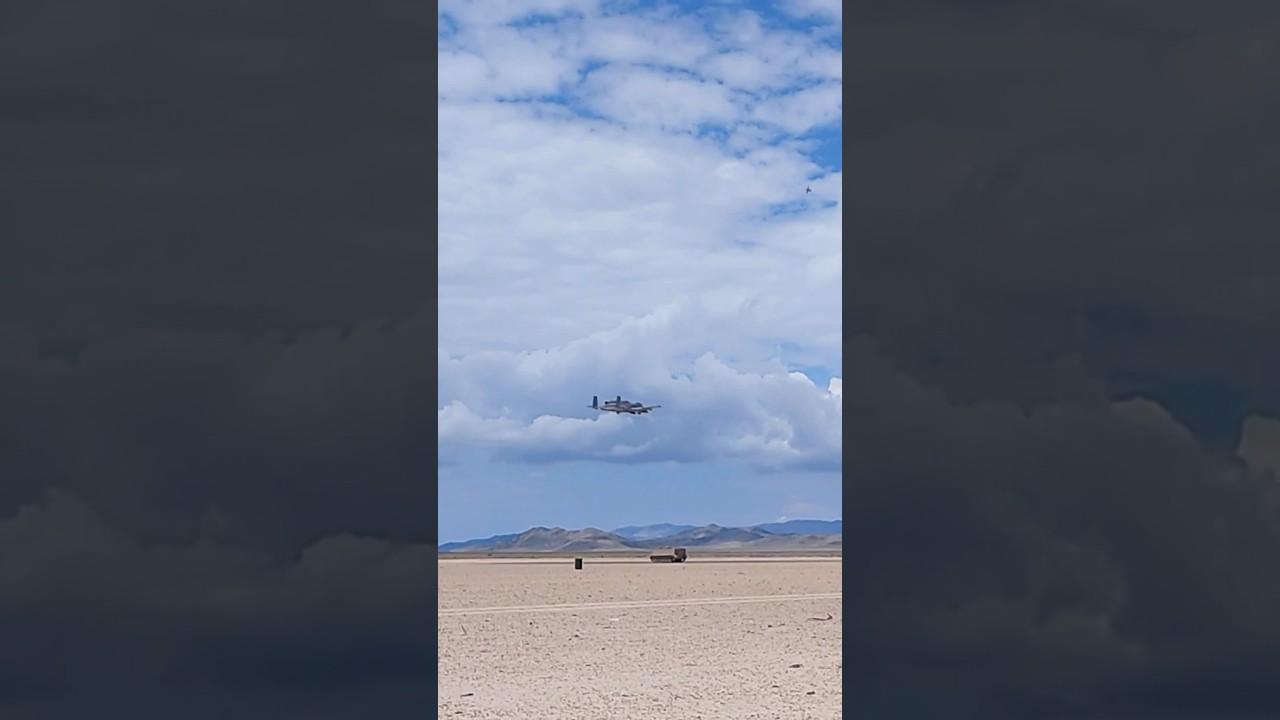 A-10 Drops Cluster Bomb Units