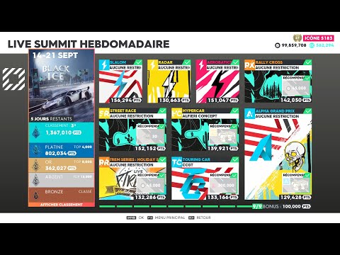 The Crew 2 : "BLACK ICE" Summit [1.367.010] - Solo & "DOMINION KINGS" Summit [1.414.537]