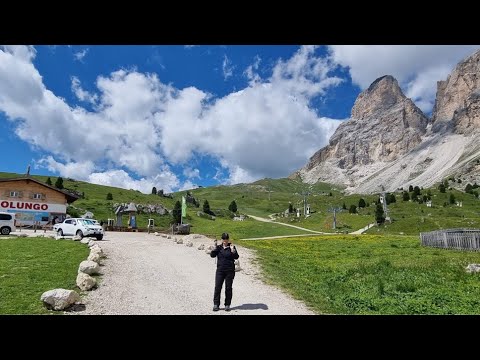 Ep.104🇮🇹⛰️ Dolomites 2022- M. Sassolongo, SassoPiato hiking trail-from the Sella Pass