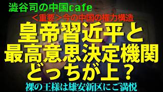 [中国独裁政治]  皇帝習近平と最高意思決定機関どっちが上なのか？