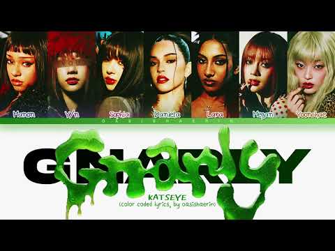 [KARAOKE] [KATSEYE] 'Gnarly' : 7 members (You as member) Color Coded Lyrics