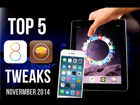 Top 5 iOS 8 Cydia Tweaks of the Week! | November 2014 #1