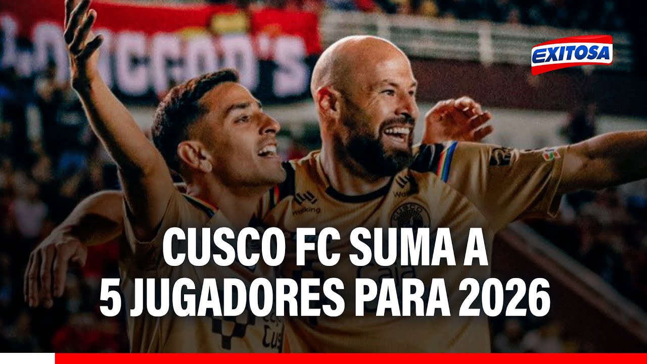 🔴🔵 Cusco FC suma a 5 jugadores en el equipo tras su campaña en la Liga 1 y logar el Perú 2