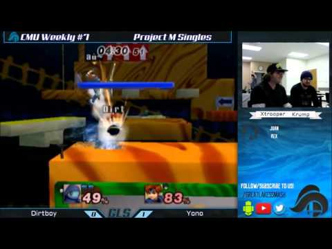 CMU Weekly #7 Project M Singles Winners Finals - Dirtboy (Squirtle) vs. Yono (Roy)