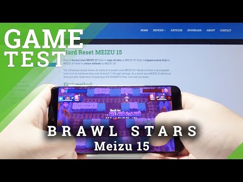 Meizu 15 Brawl Stars Gameplay - Game Test / FPS Review