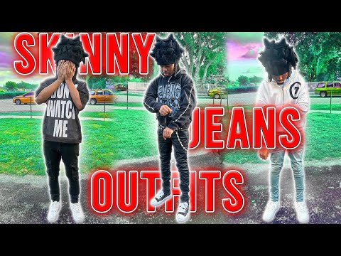 SKINNY JEANS OUTFIT STYLING IDEAS FOR MEN!! Outfits For Skinny Guys