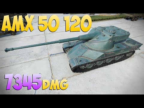 AMX 50 120 - 5 Frags 7.3K Schaden - War einmal unwirklich! - World Of Tanks