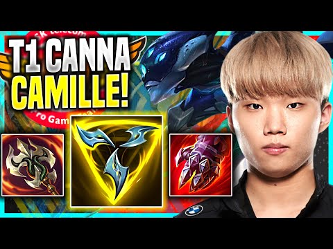 CANNA CHILLING WITH CAMILLE! - T1 Canna Plays Camille Top vs Quinn! | Season 11