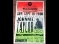 Johnnie Taylor- Something is going  wrong.