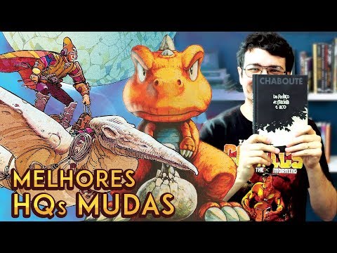 TOP 10 QUADRINHOS MUDOS lançados no Brasil | PN Extra #104