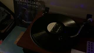 Leonard Cohen - Ain’t No Cure for Love Live in London 17/07/2008  [Vinyl / Seeying Turntable]