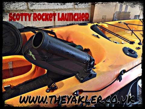 How to Install Scotty Rocket Launchers on a Ocean Kayak Trident 13
